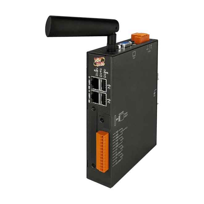 UA-5231CR IIoT Communication Server with 1 Ethernet Port (Plastic Case)