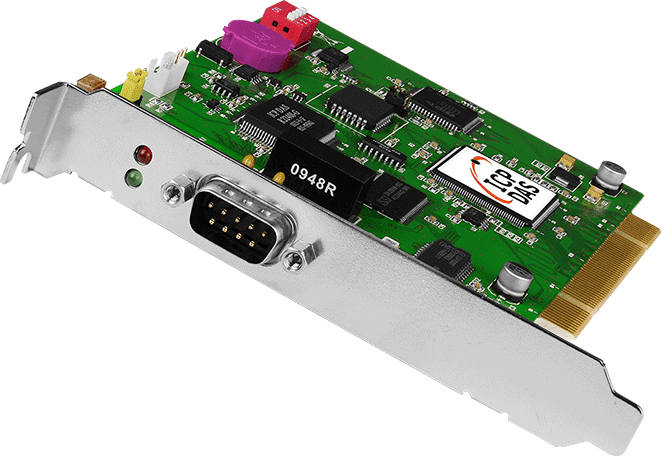 PISO-CPM100U-D Intelligent CANopen Master PCI Board, 1-Port, Universal PCI