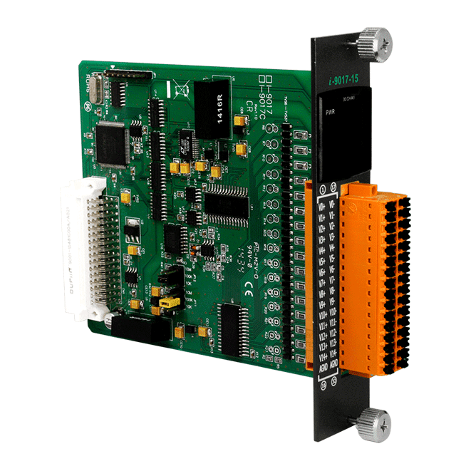 I-9017-15 90 KS/s, 30/15-ch Voltage/Current Analog Input Module